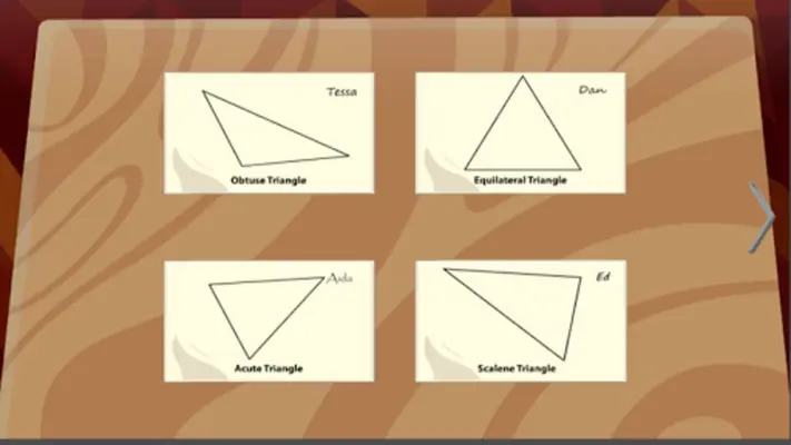 Sum-Measures f Angles of a Tri android App screenshot 1